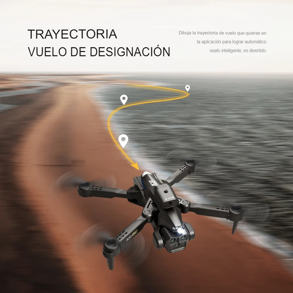 Drone K10 Max Wifi 2.4g 3 Cámaras 4k HD