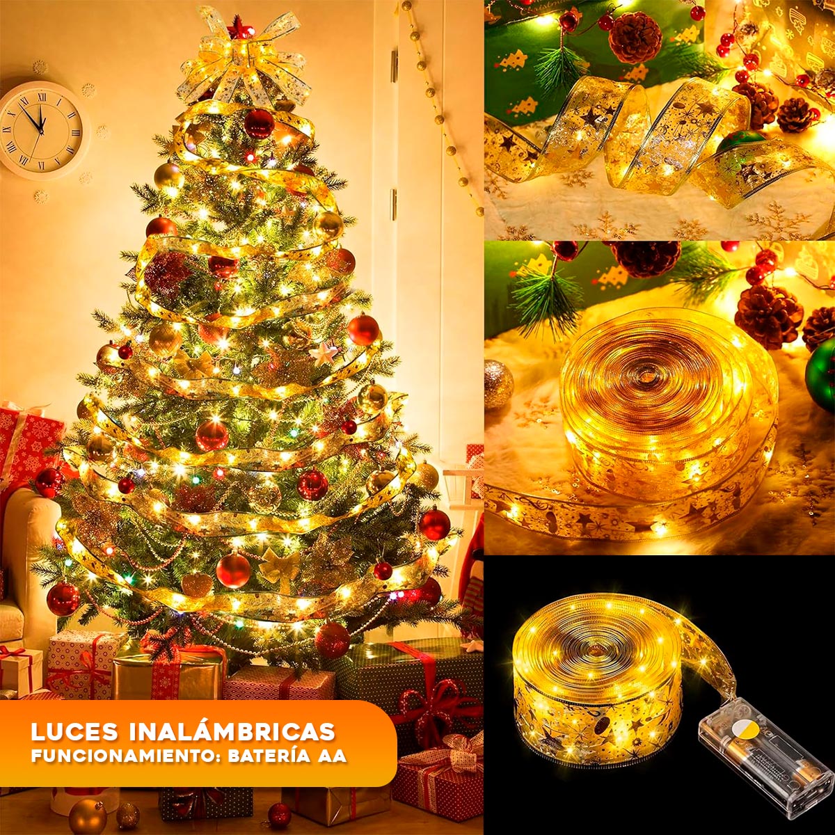 Cinta LED Navidad 5 Mts Decoracion