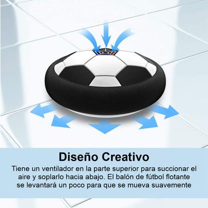 Balón Flotante Fútbol Hoverball LED Deslizante