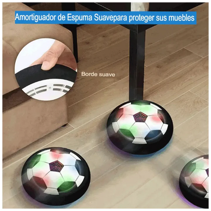 Balón Flotante Fútbol Hoverball LED Deslizante